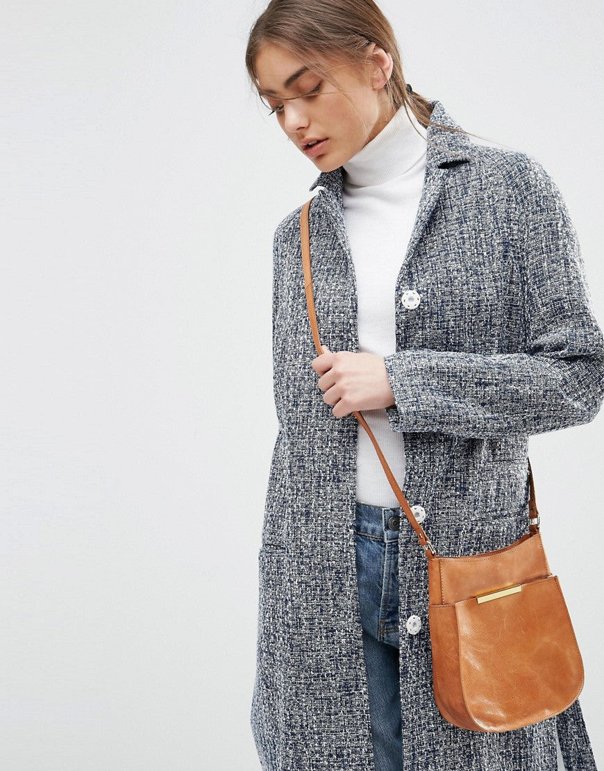 River Island Mini Whipstitch Cross Body Bag
