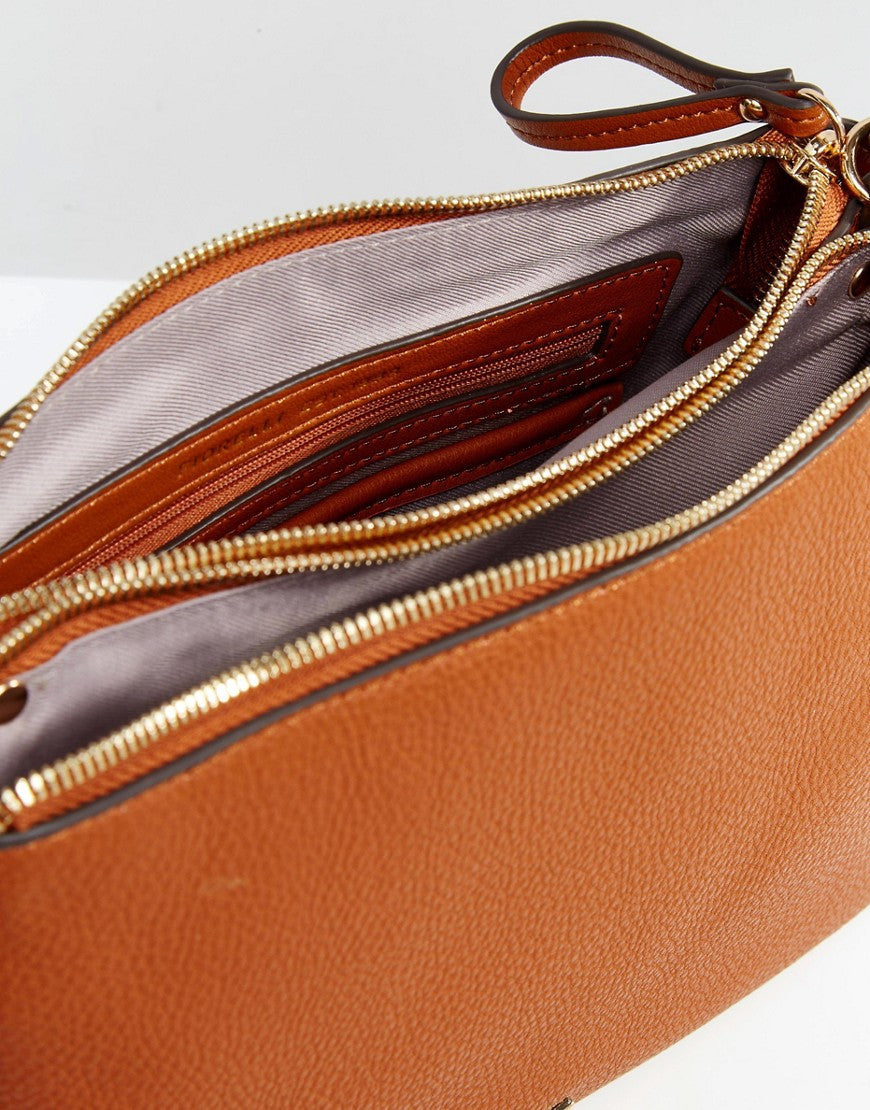 ALDO Colourblock Saddle Bag With Hardwear